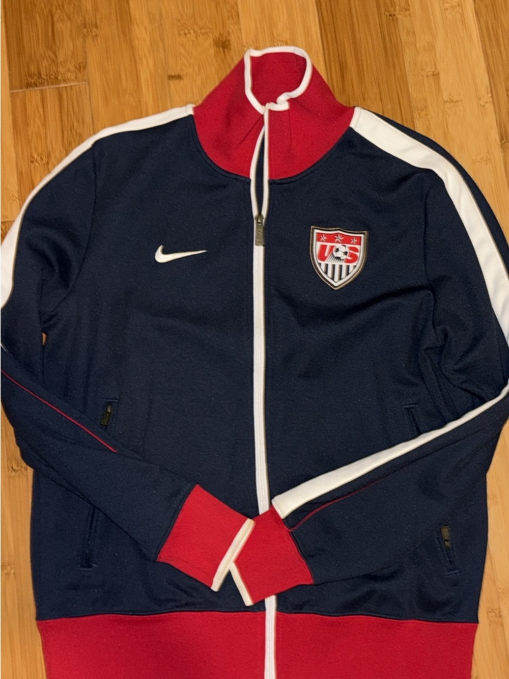 Nike Navy, Red & White Sports Jacket